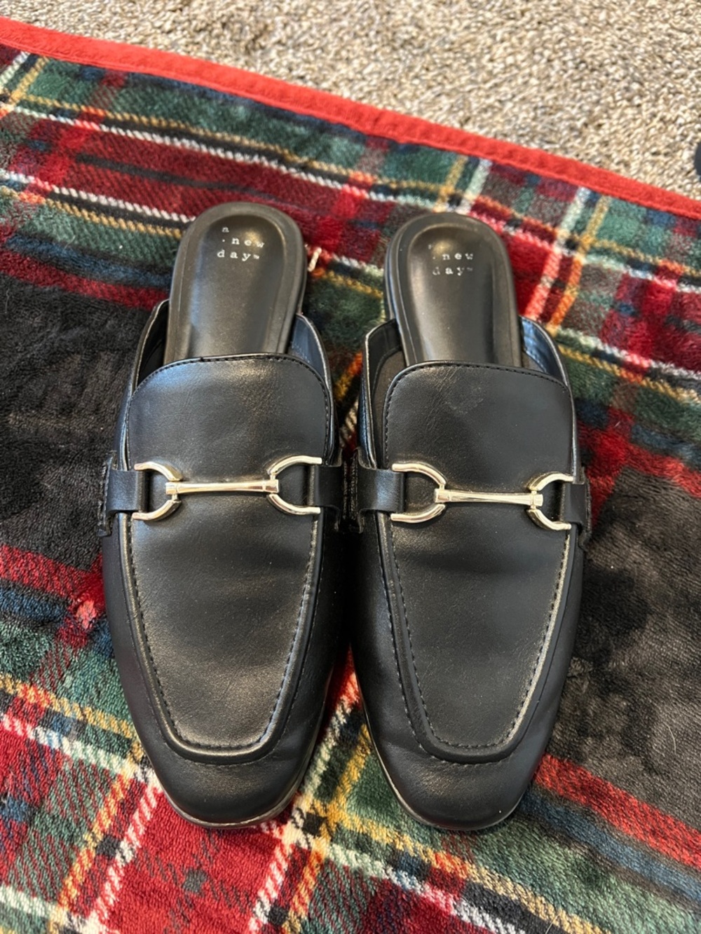 Women’s Black Slip-On Bit Loafers